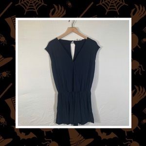 Like New BCBG Navy Romper. Size Small